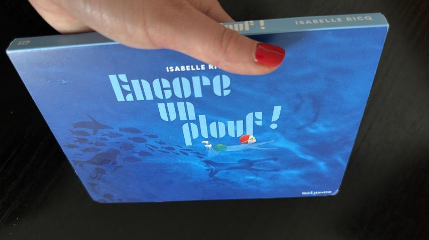 Album jeunesse Encore un plouf 