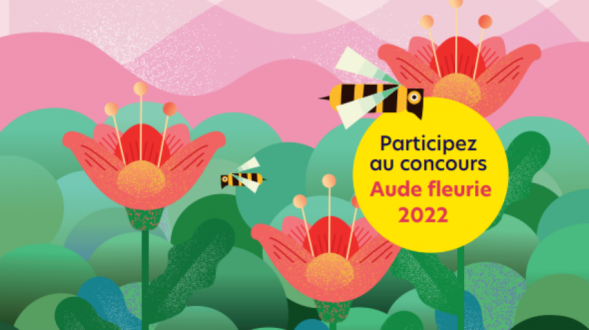 AFFICHE CONCOURS AUDE FLEURIE 2022