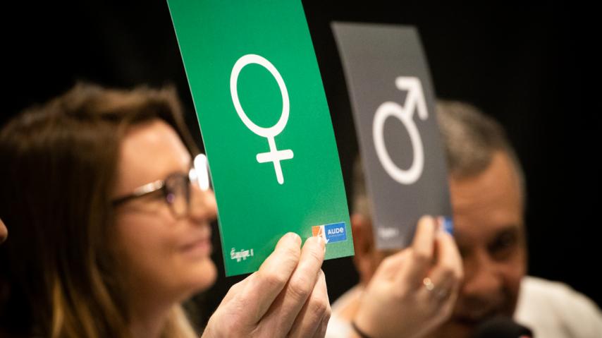 EXPERIENCE SOCIALE EGALITE FEMME - HOMME - DEPARTEMENT DE L'AUDE