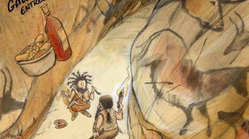 Affiche du 22e festival de la caricature et du dessin de presse