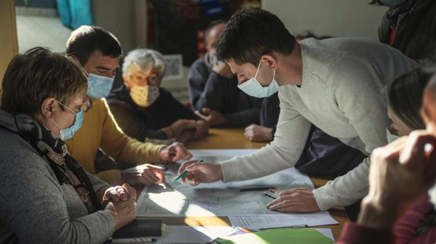Atelier de concertation sur le plan de gestion des citadelles du vertige, candidature Unesco, à Termes.