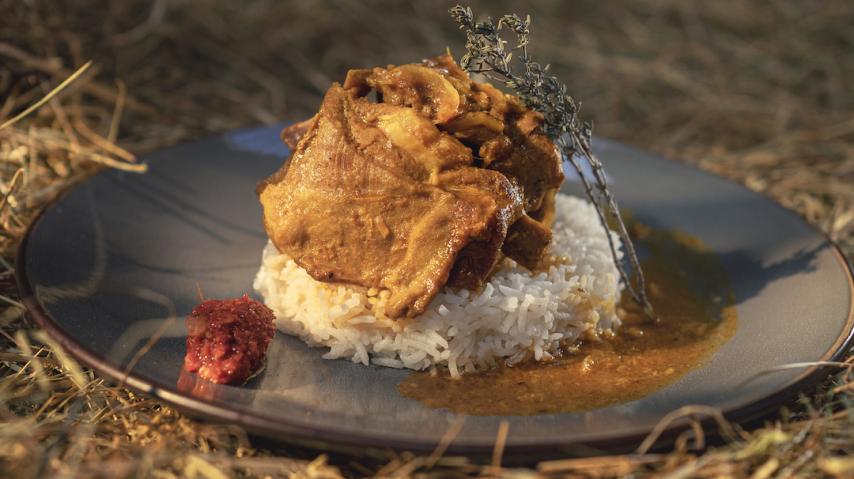 Recette à base de chevreau marqué Pays cathare