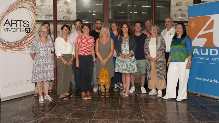 Tous les principaux acteurs de l'action culturelle audoise réunis pour lancer la saison !