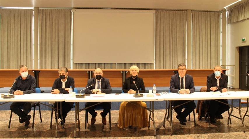 CONFERENCE DE PRESSE UKRAINE DEPARTEMENT DE L'AUDE