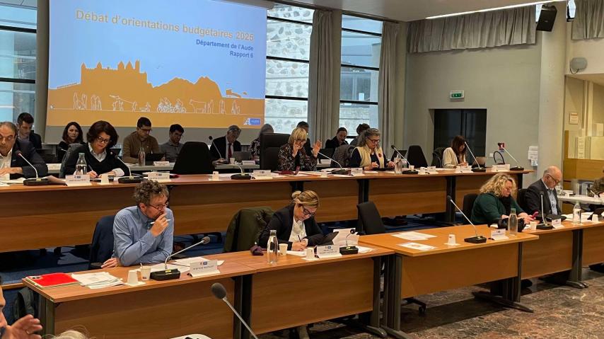 session département de l'aude mars 2025