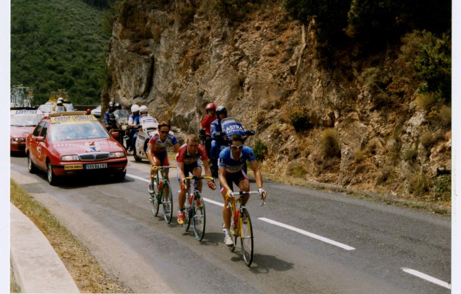 Photo souvenir du Tour de France 1998 - Tarascon - Le Cap-d'Agde