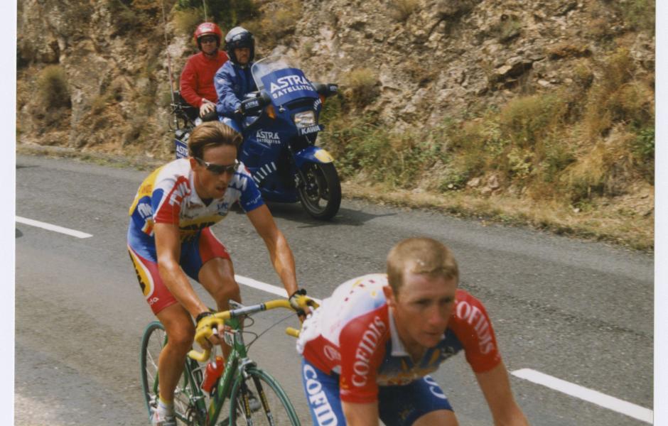 Photo souvenir du Tour de France 1998 - Tarascon - Le Cap-d'Agde