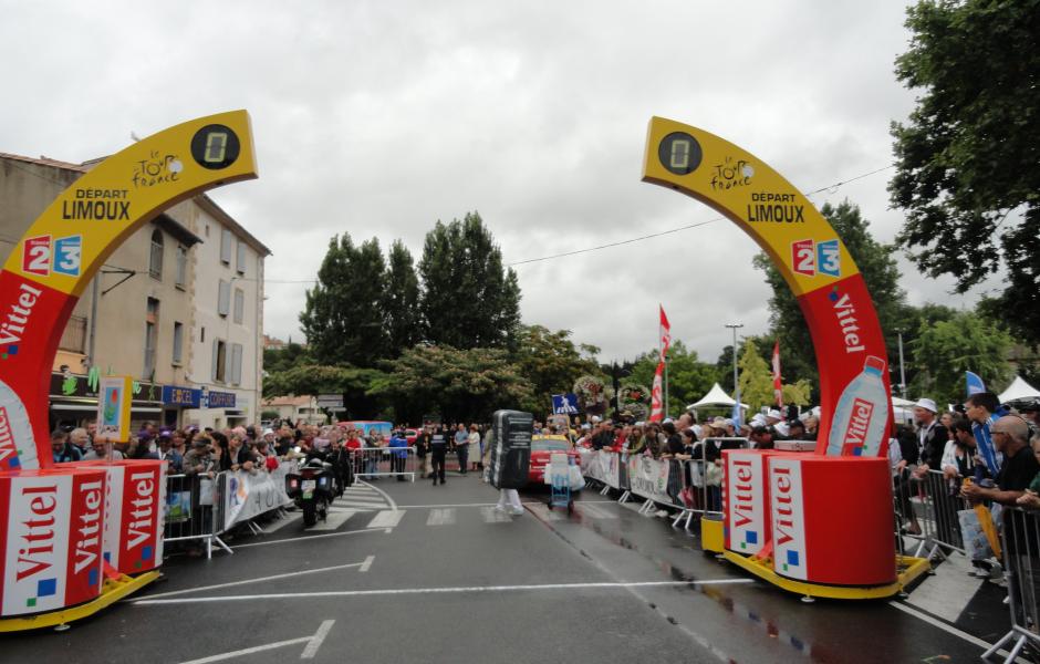 Photo souvenir Tour de France 2011 dans l'Aude