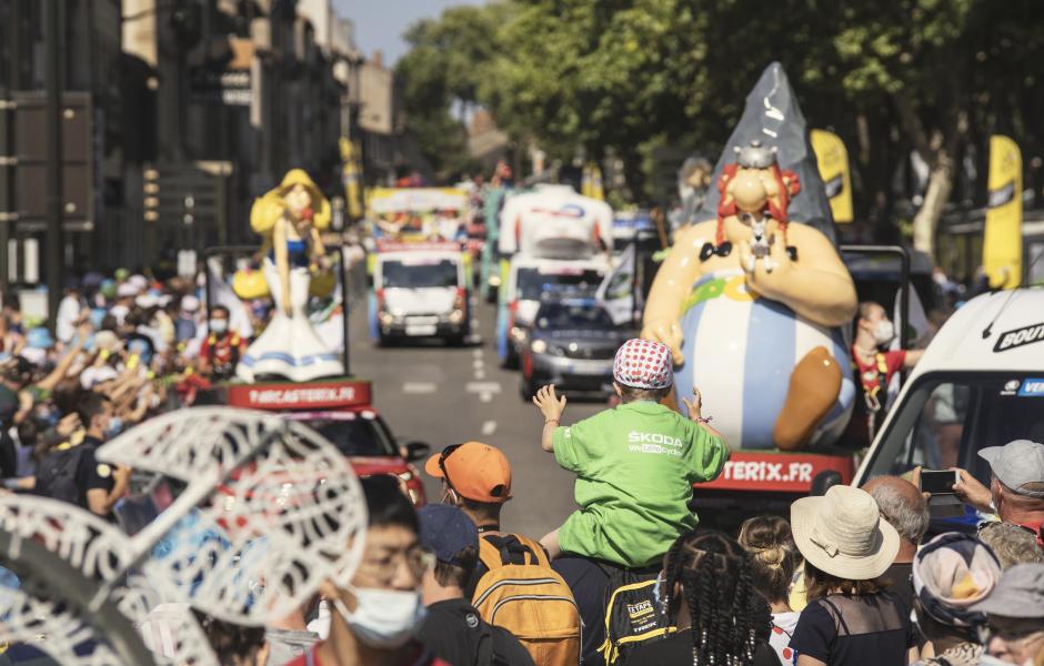 Photo souvenir du Tour de France 2021 - Carcassonne-Quillan