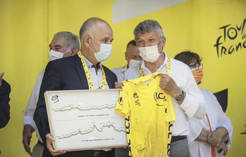 Maillot jaune du Tour de France 2021 - Carcassonne-Quillan