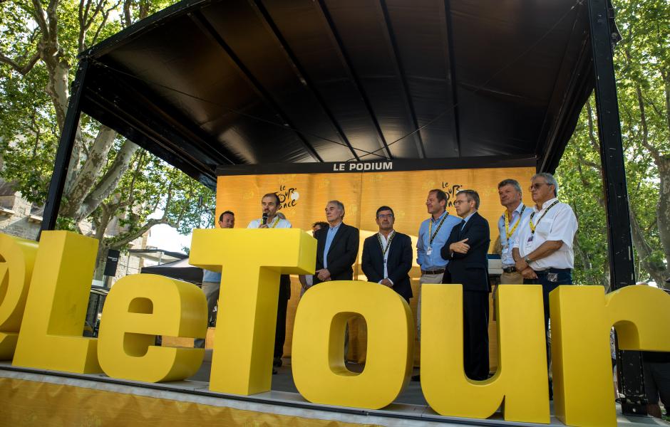 Photo souvenir du Tour de France 2018 - Carcassonne - Bagnères-de-Luchon