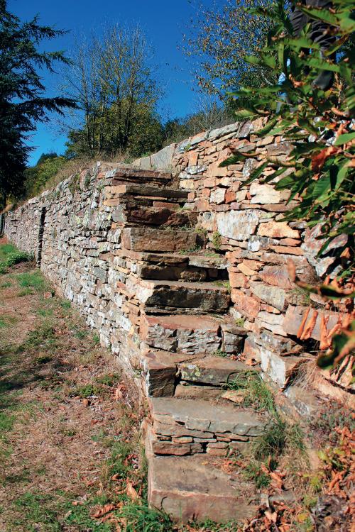 Escalier Pierres Seches de Cubservies