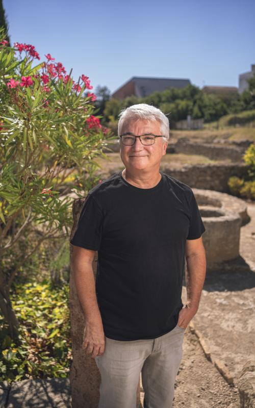 Marc Azéma, fondateur et président des Rencontres d’archéologie de la Narbonnaise (RAN)