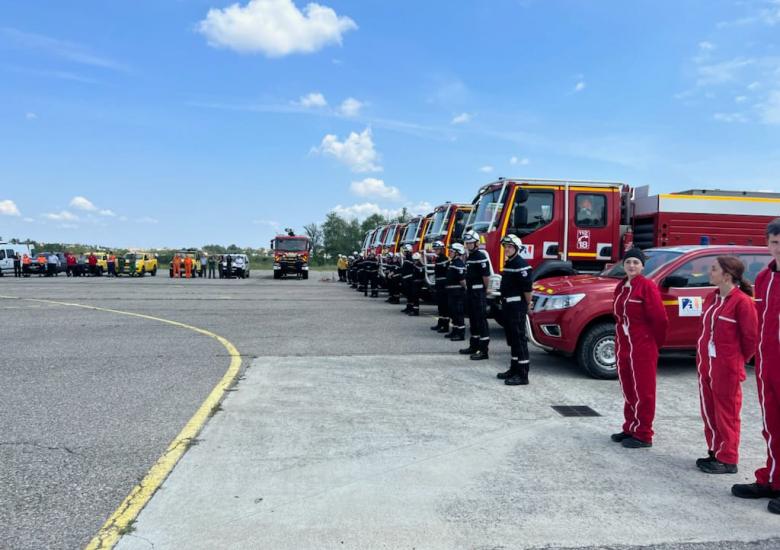 Les effectifs de lutte contre les incendies dans l'Aude